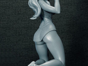 Black Cat 3D Print Model