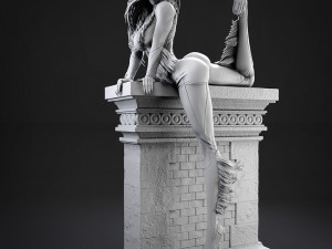 Black Cat Figurines Model Cetak 3D
