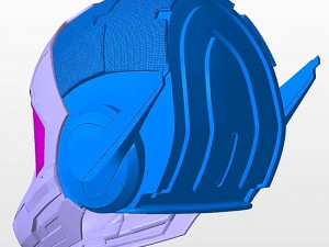 Wasp Female Helmet Modelo de impresión 3D