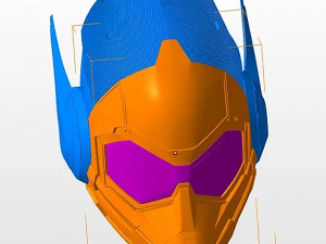 Wasp Female Helmet Modelo de impresión 3D