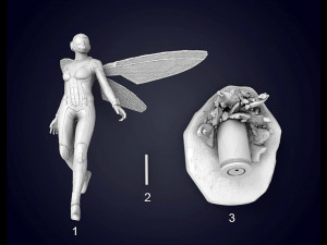 Wasp Figurines 3D Принт Модель