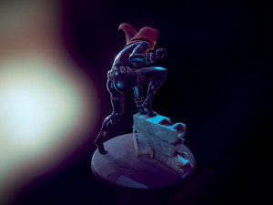 Black Widow Modello di stampa 3D