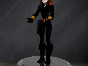 Black Widow 3D Baskı Modeli