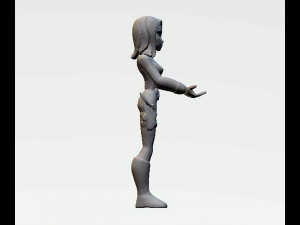Black Widow 3D-Druckmodell