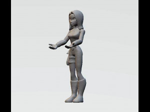 Black Widow 3D-Druckmodell