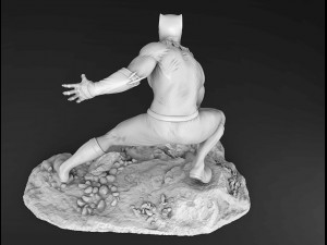 Black Panther 3D Print Model