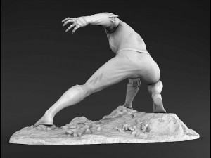 Black Panther 3D Print Model