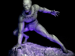 Black Panther 3D Print Model