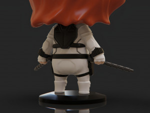Black Widow 3D 프린트 모델