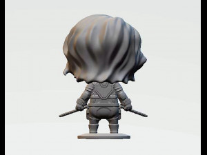 Black Widow 3D 프린트 모델