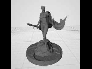 Black Panther Woman 3D Принт Модель