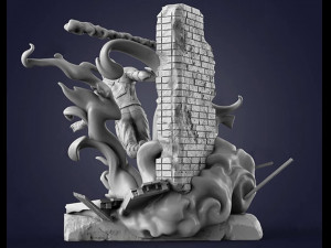 Captain America 3D Print Model