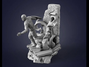 Captain America 3D Print Model