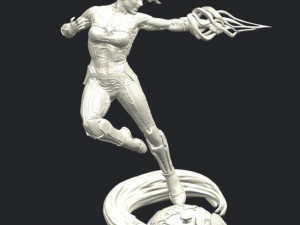 Captain Marvel Modèles 3D en vedette