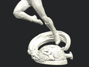 Captain Marvel Modèles 3D en vedette