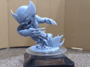 Chibi Wolverine 3D Print Model