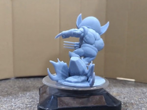 Chibi Wolverine 3D Print Model