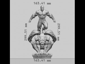 Daredevil 3D 打印模型