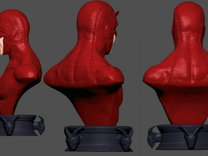 Daredevil Bust 3D Print Model in Man 3DExport