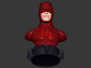 Daredevil Bust Modelo de impresión 3D