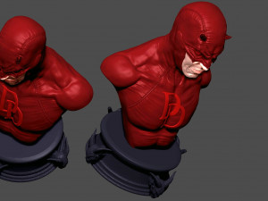 Daredevil Bust Modelo de impresión 3D