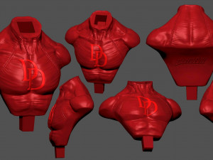 Daredevil Bust Modelo de impresión 3D