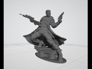 Daredevil vs Punisher Modèles 3D en vedette