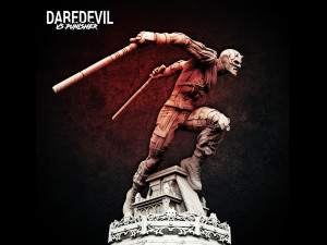 Daredevil vs Punisher Modèles 3D en vedette