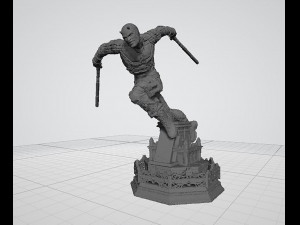 Daredevil vs Punisher Modèles 3D en vedette