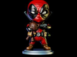 Chibi Deadpool Model do druku 3D