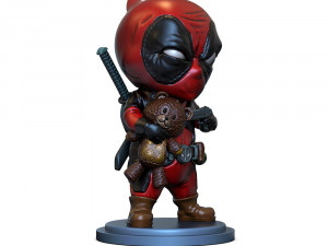 Chibi Deadpool Model do druku 3D