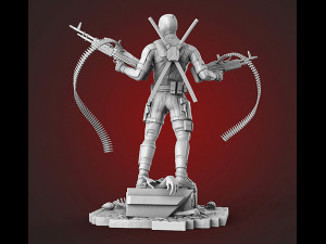 Deadpool Modelo de impresión 3D