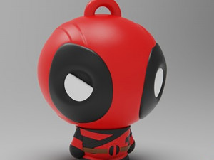 Chibi Deadpool 3D Принт Модель
