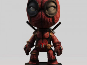 Chibi Deadpool 3D Print Model