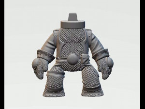 Chibi Deadpool 3D Print Model