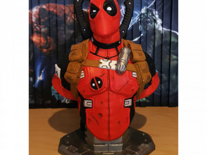 Deadpool Bust Modello di stampa 3D
