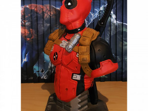 Deadpool Bust Modello di stampa 3D