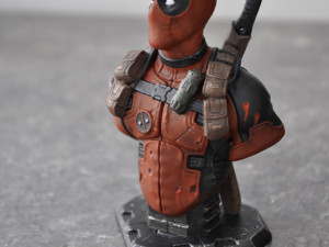 Deadpool Bust Modello di stampa 3D