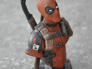Deadpool Bust Modello di stampa 3D