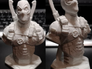Deadpool Bust Modello di stampa 3D