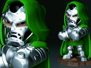Dr Doom Chibi 3D Принт Модель
