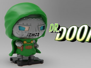 Doctor Doom Funko 3D Принт Модель