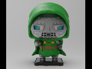 Doctor Doom Funko Modelo de impresión 3D