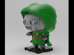Doctor Doom Funko Modelo de impresión 3D