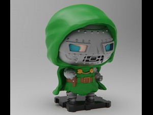 Doctor Doom Funko Modelo de impresión 3D