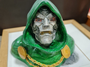 Dr Doom Bust 3D Принт Модель