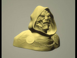 Dr Doom Bust 3D Принт Модель