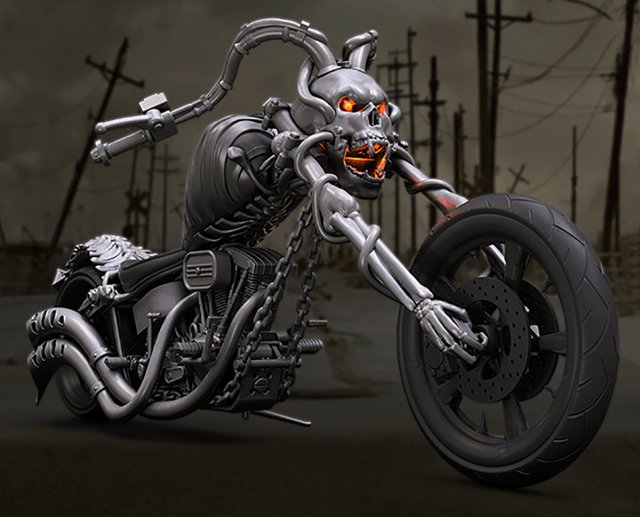 Bike Devil Modelo de Impress o 3D