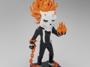 Ghost Rider 3D 프린트 모델
