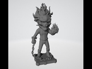 Ghost Rider 3D 프린트 모델